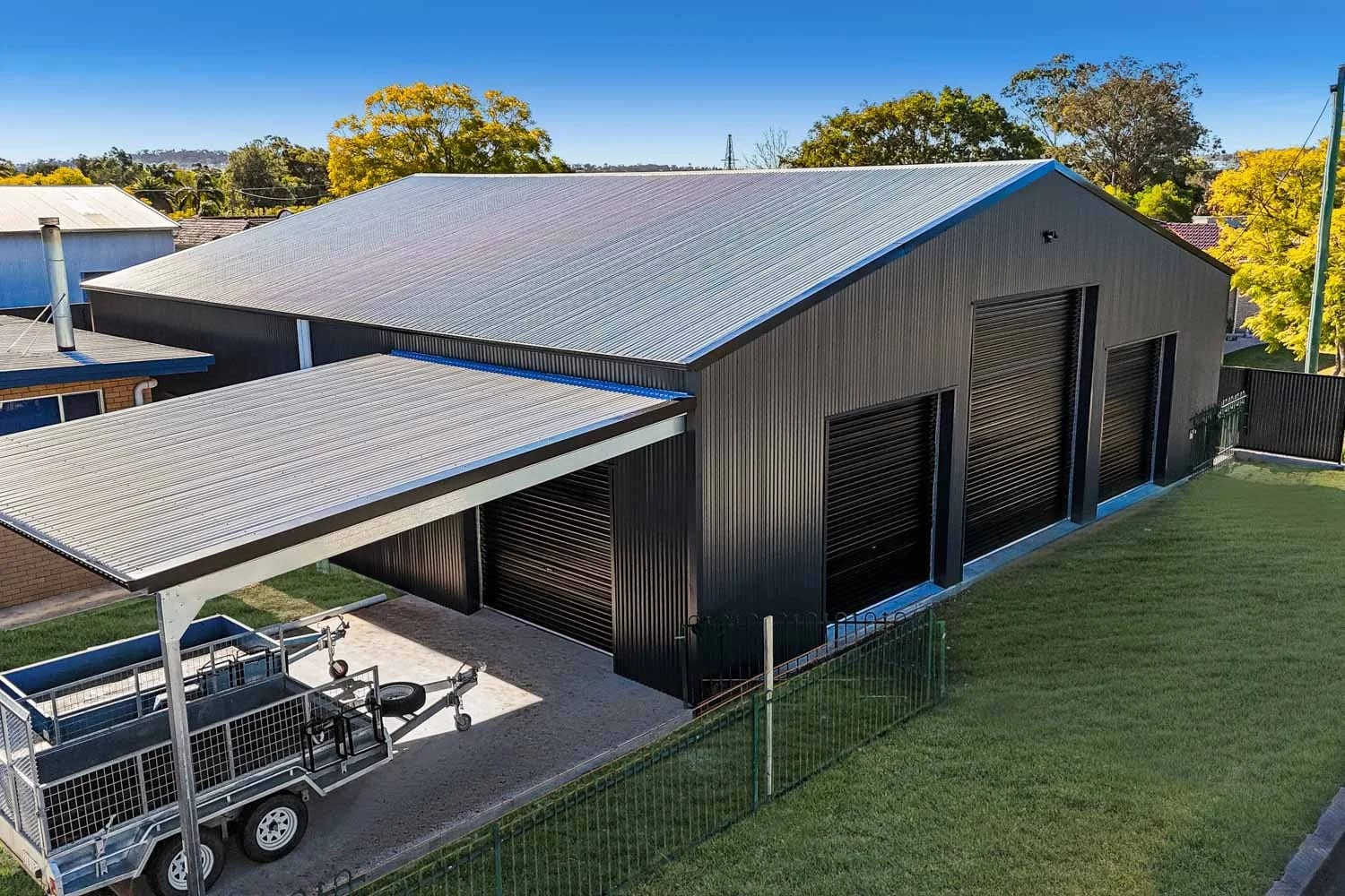 Colorbond® Cladding and Roof — Massive Pittsworth Shed