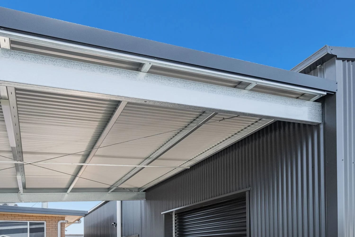 BluesStone Steel Frame — Massive Pittsworth Shed