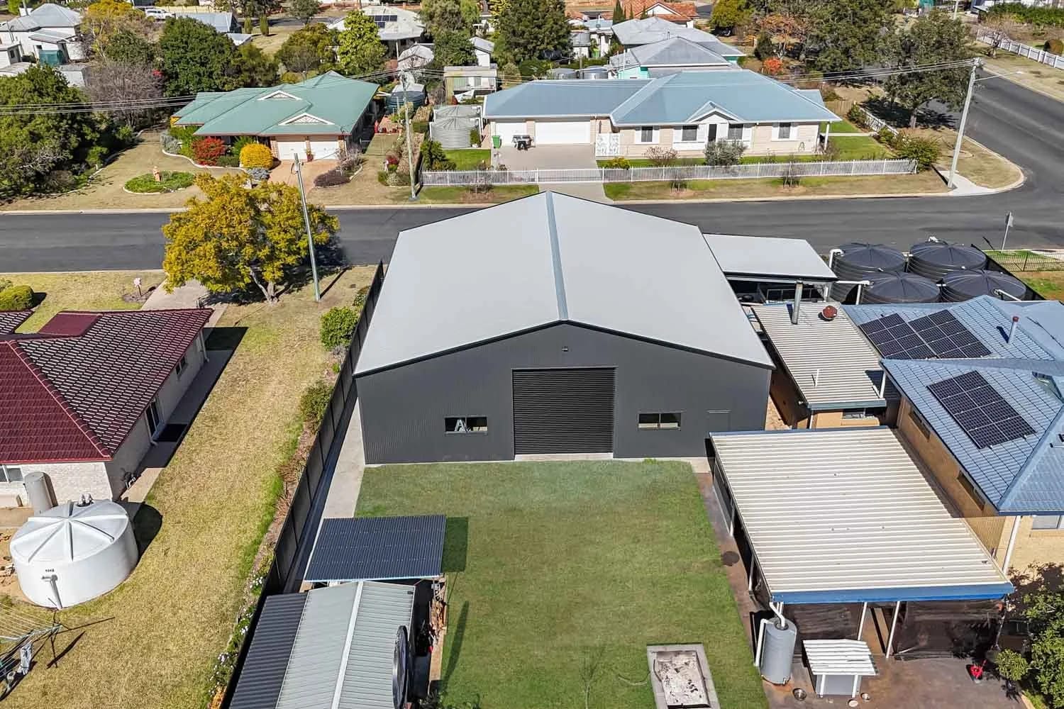 Solid Concrete Base — Massive Pittsworth Shed