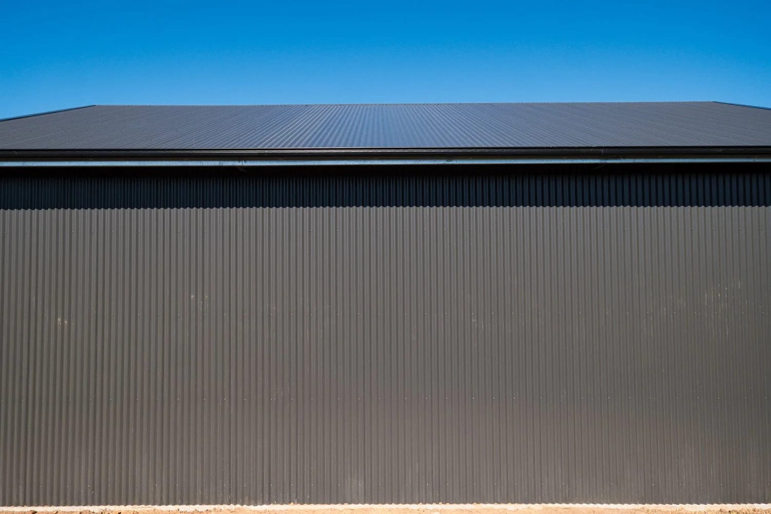 COLORBOND® Cladding and Roof (Monument) — Meringandan Shed in ‘Monument’