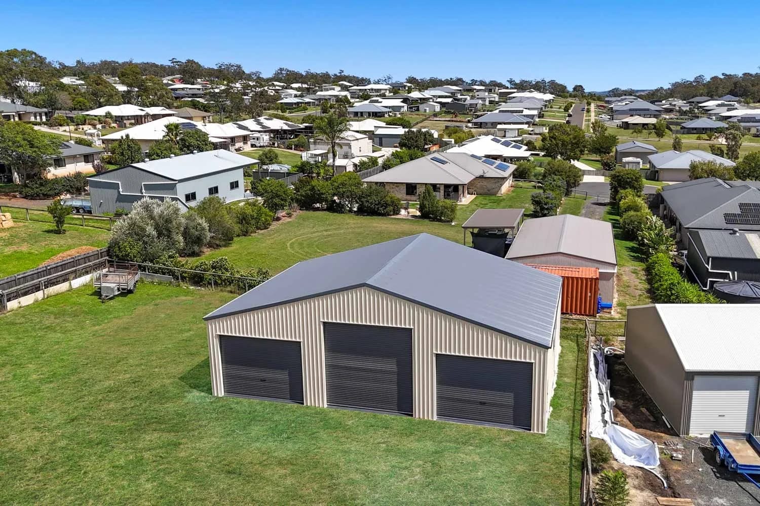 Talk to the Toowoomba Shed Experts — A Big Backyard Shed in Meringandan West