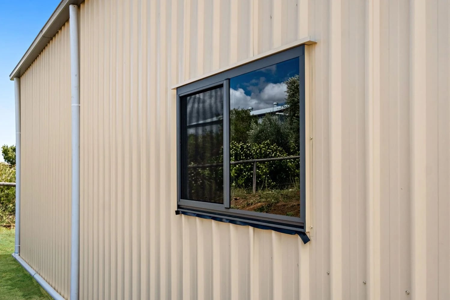 Sliding Windows — A Big Backyard Shed in Meringandan West