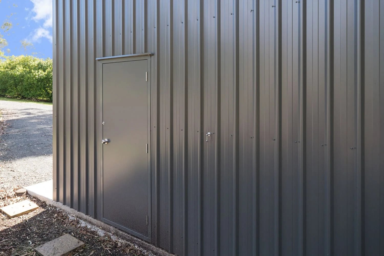 Personal Access Door (PA Door) — Three Bay Mount Rascal Shed