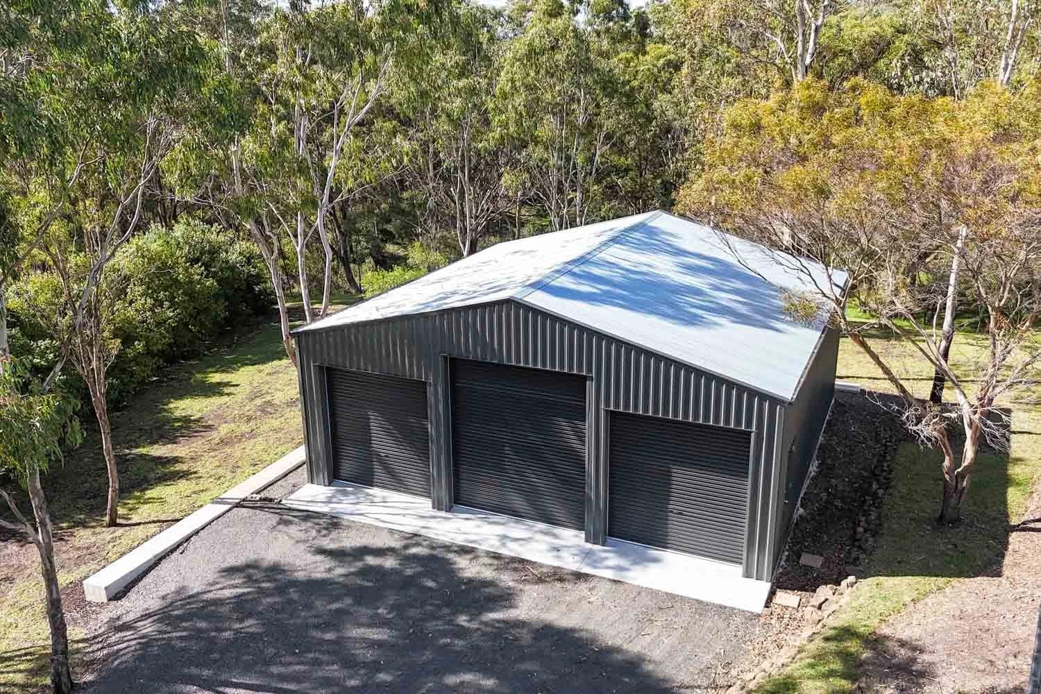 Conscious Design — Three Bay Mount Rascal Shed