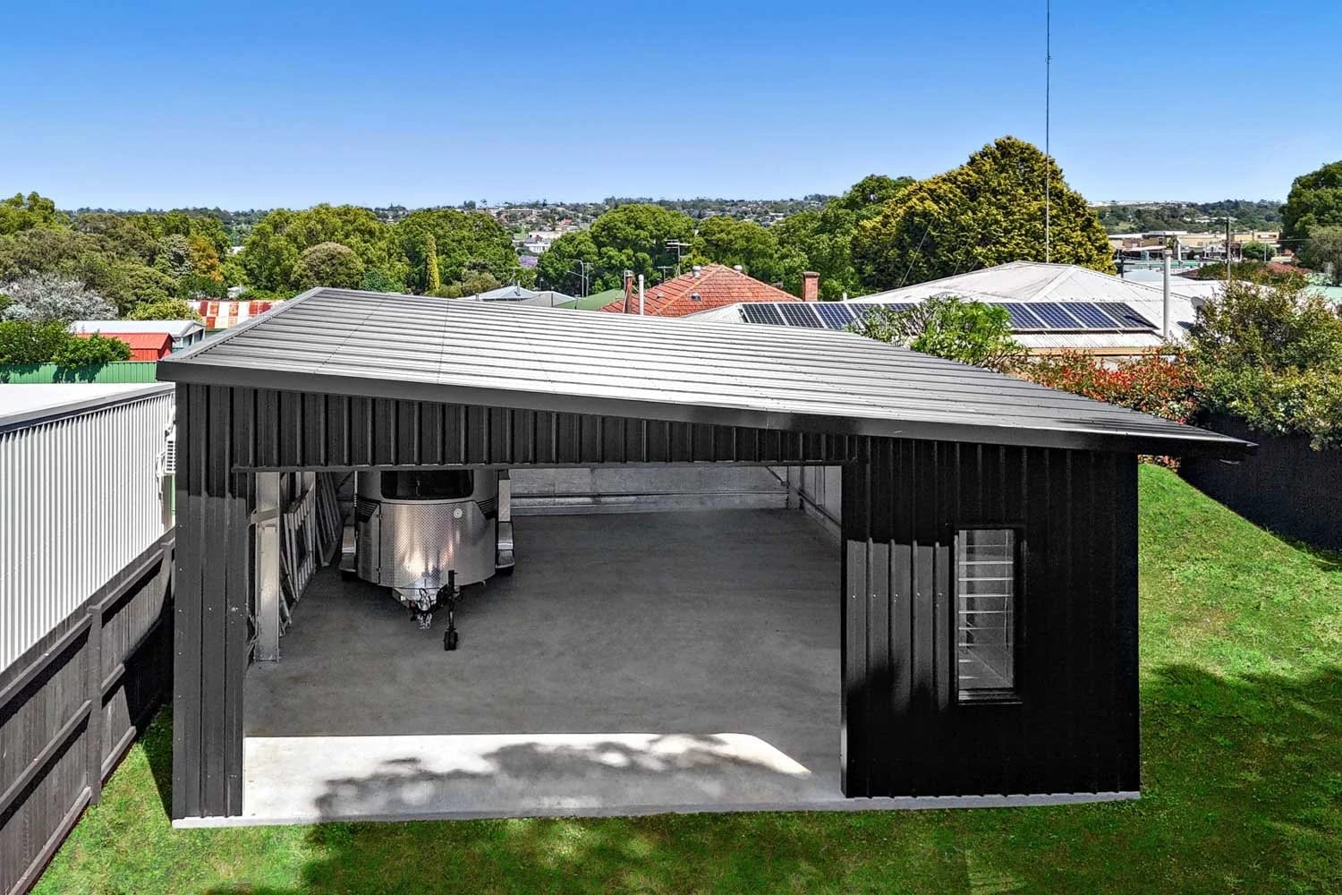 Skillion Roof — North Toowoomba Backyard Shed