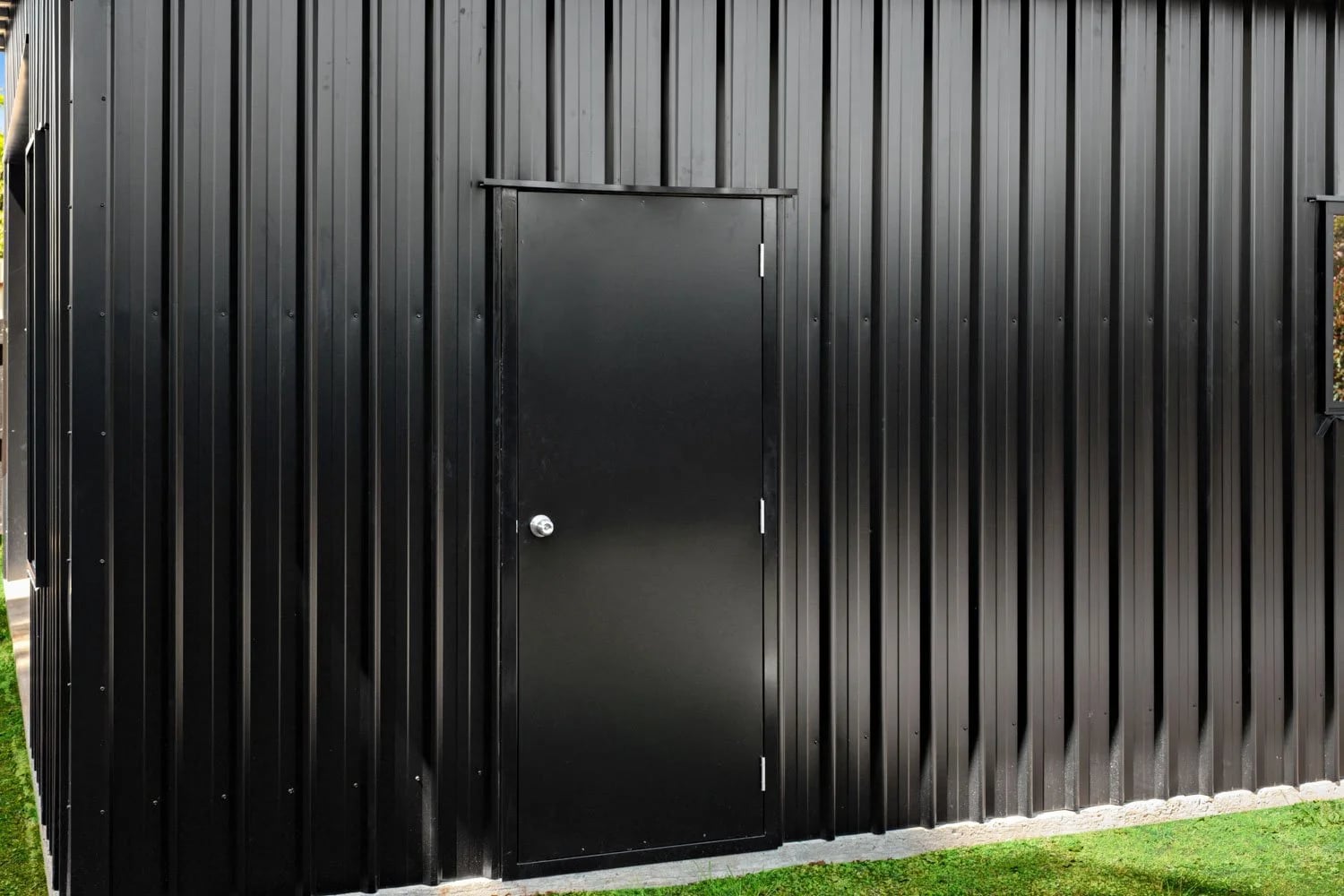 Personal Access Door — North Toowoomba Backyard Shed