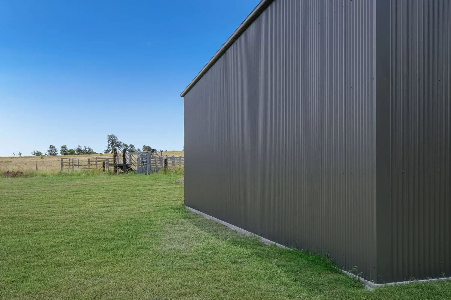 Impressive Shed Size and Height — Open Bay Farm Shed in Bergen