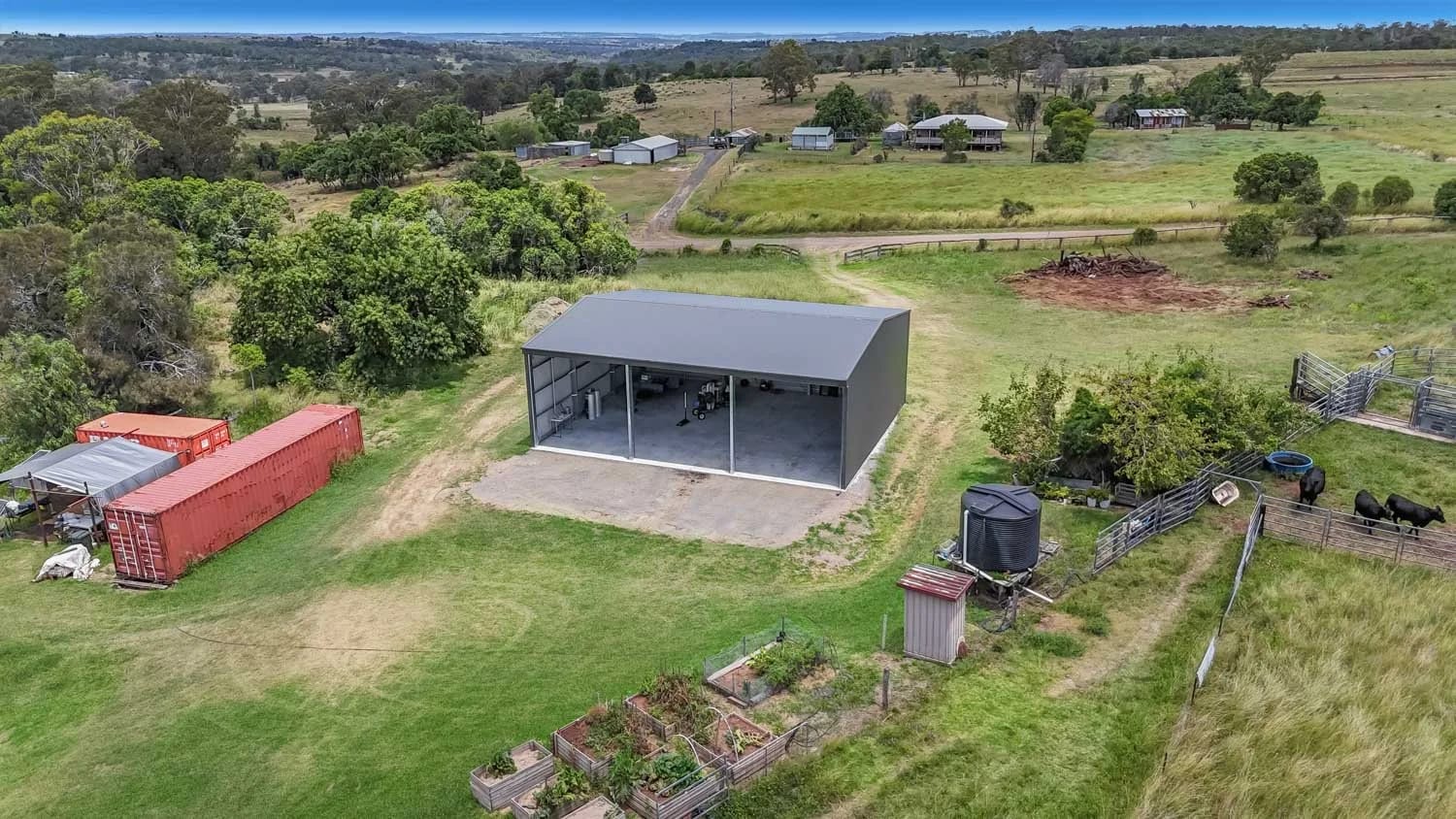 A Simple, Functional, and Durable Farm Shed — Open Bay Farm Shed in Bergen