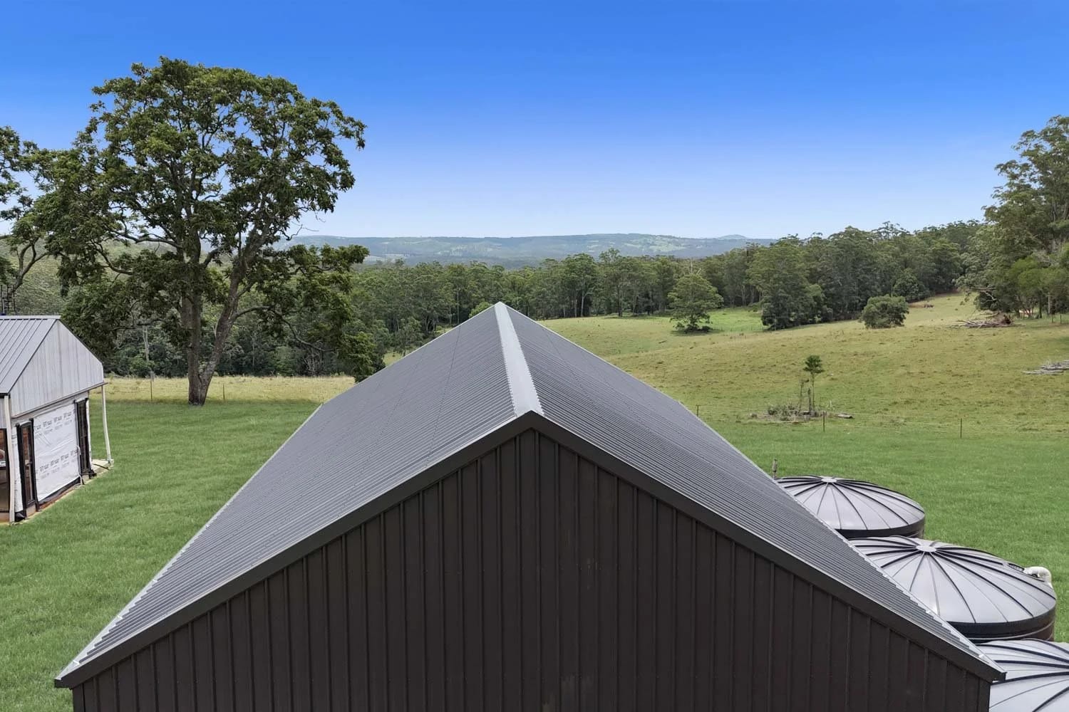Gable Roof — Ravensbourne Acreage Shed