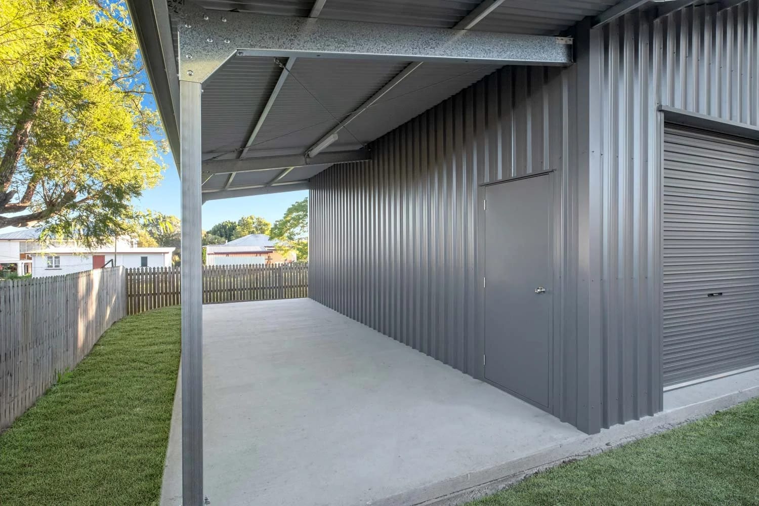Verandah Awning — Rosewood’s Best Backyard Shed?