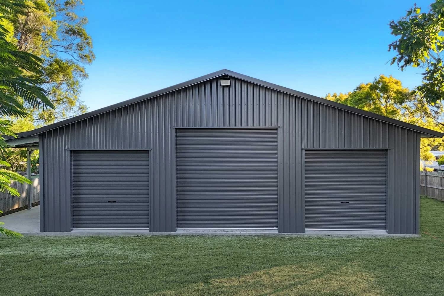 Colorbond® Cladding and Roof — Rosewood’s Best Backyard Shed?