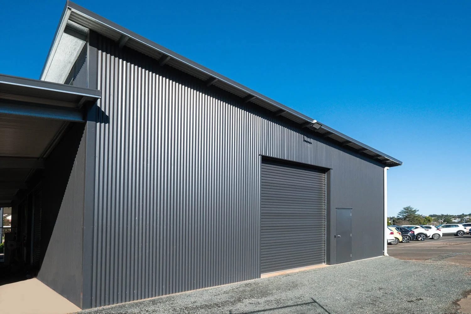 Four Roller Doors — School Shed at Highlands Christian College Completed