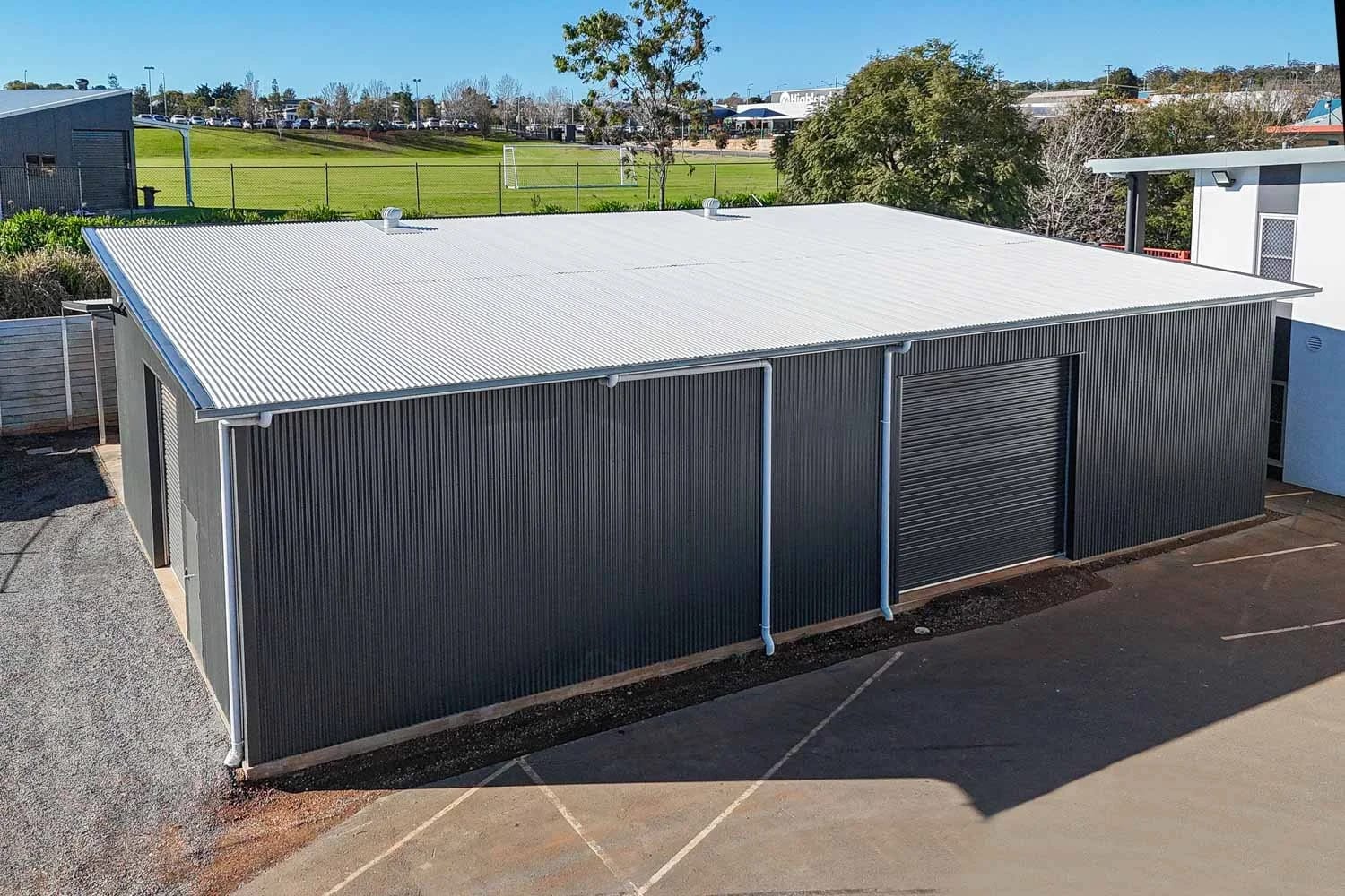 Solid Construction — School Shed at Highlands Christian College Completed