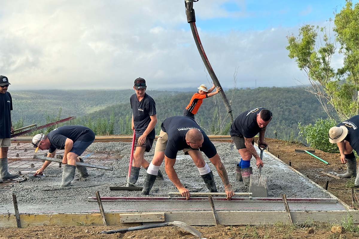 Silver Ridge Shed Going Up