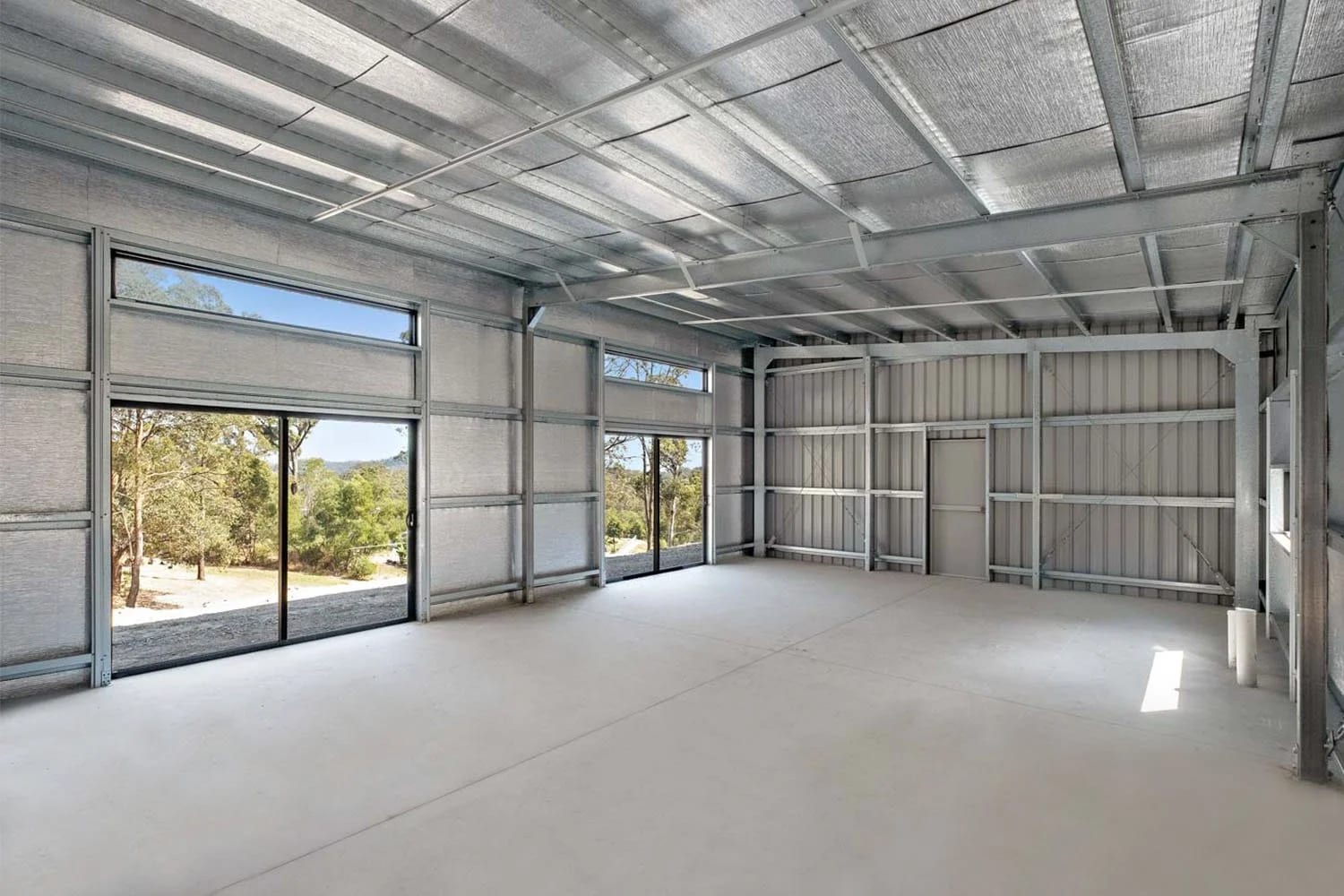 Spacious Internal Footprint — Spacious Skillion Shed