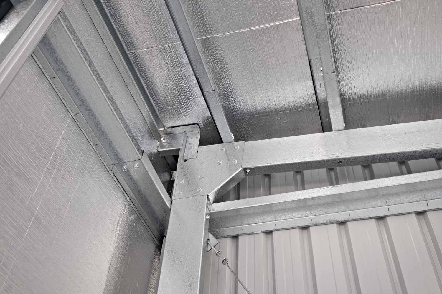 Extra Large Brackets — Spacious Skillion Shed