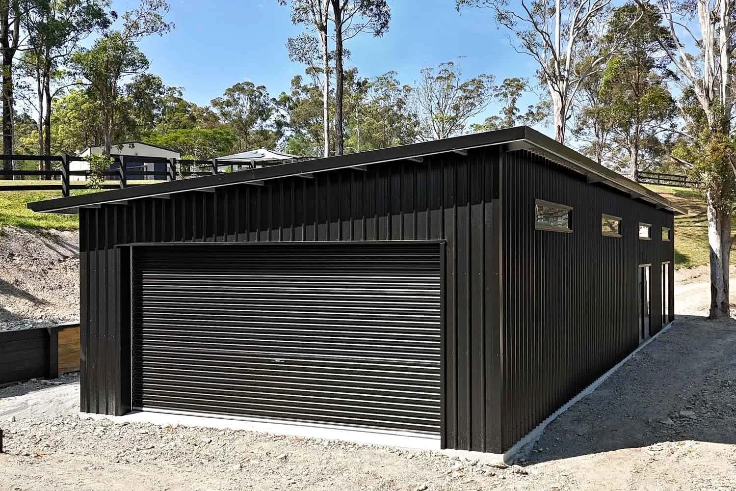 Example of a Stockman skillion roof shed