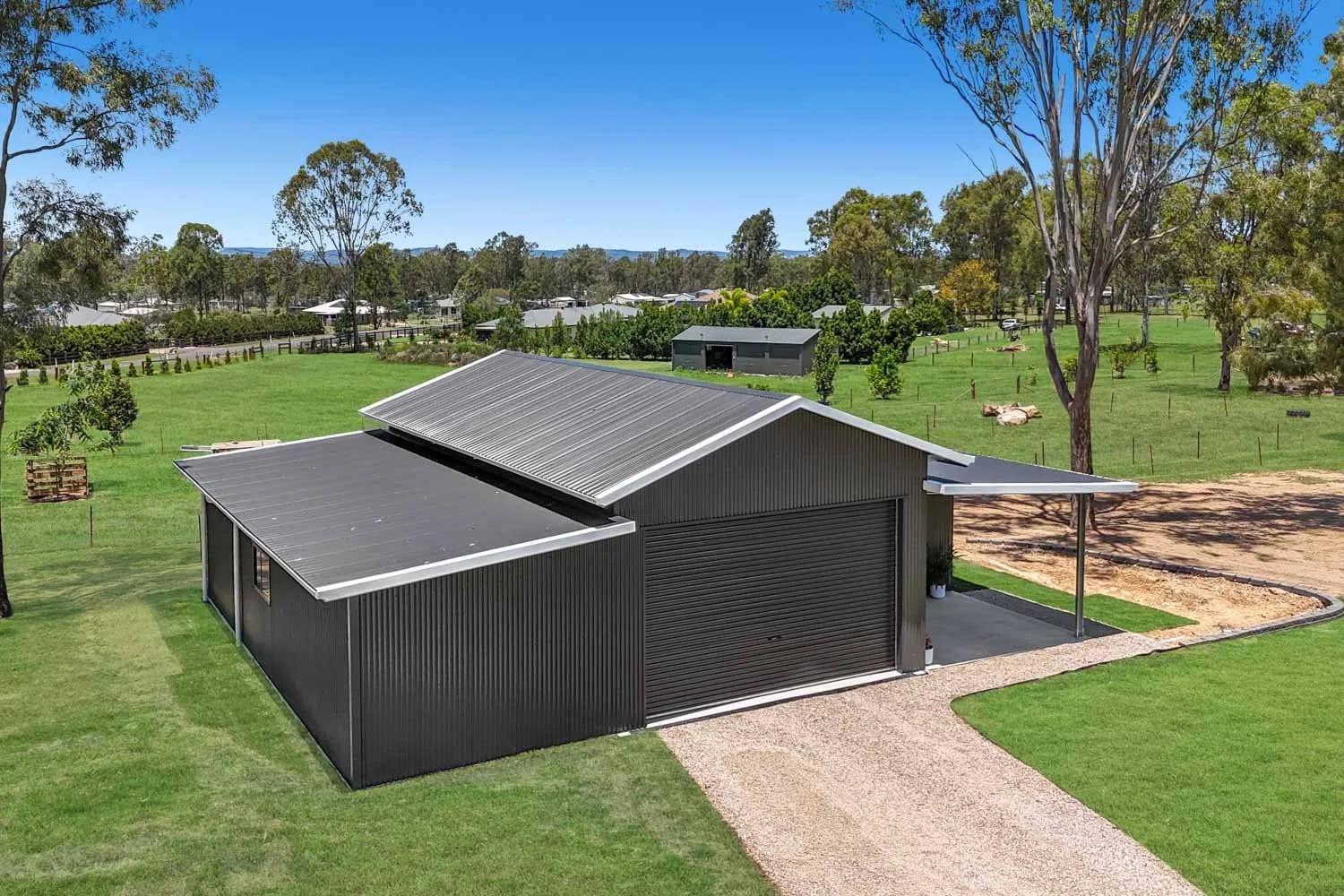 BlueScope Steel Frame — Stunning Rural Shed in Adare