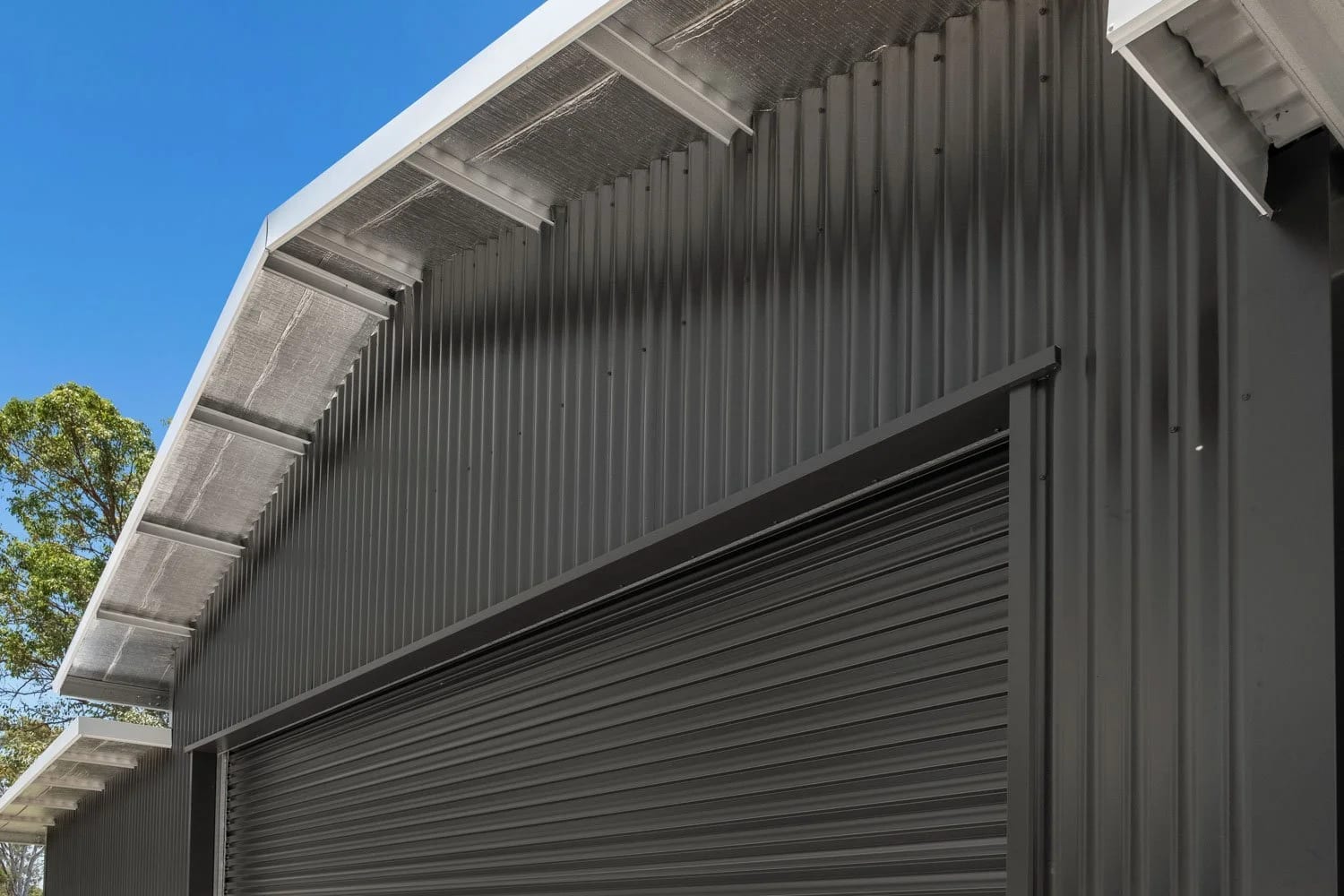 Colorbond® Roof and Cladding – Monument — Stunning Rural Shed in Adare