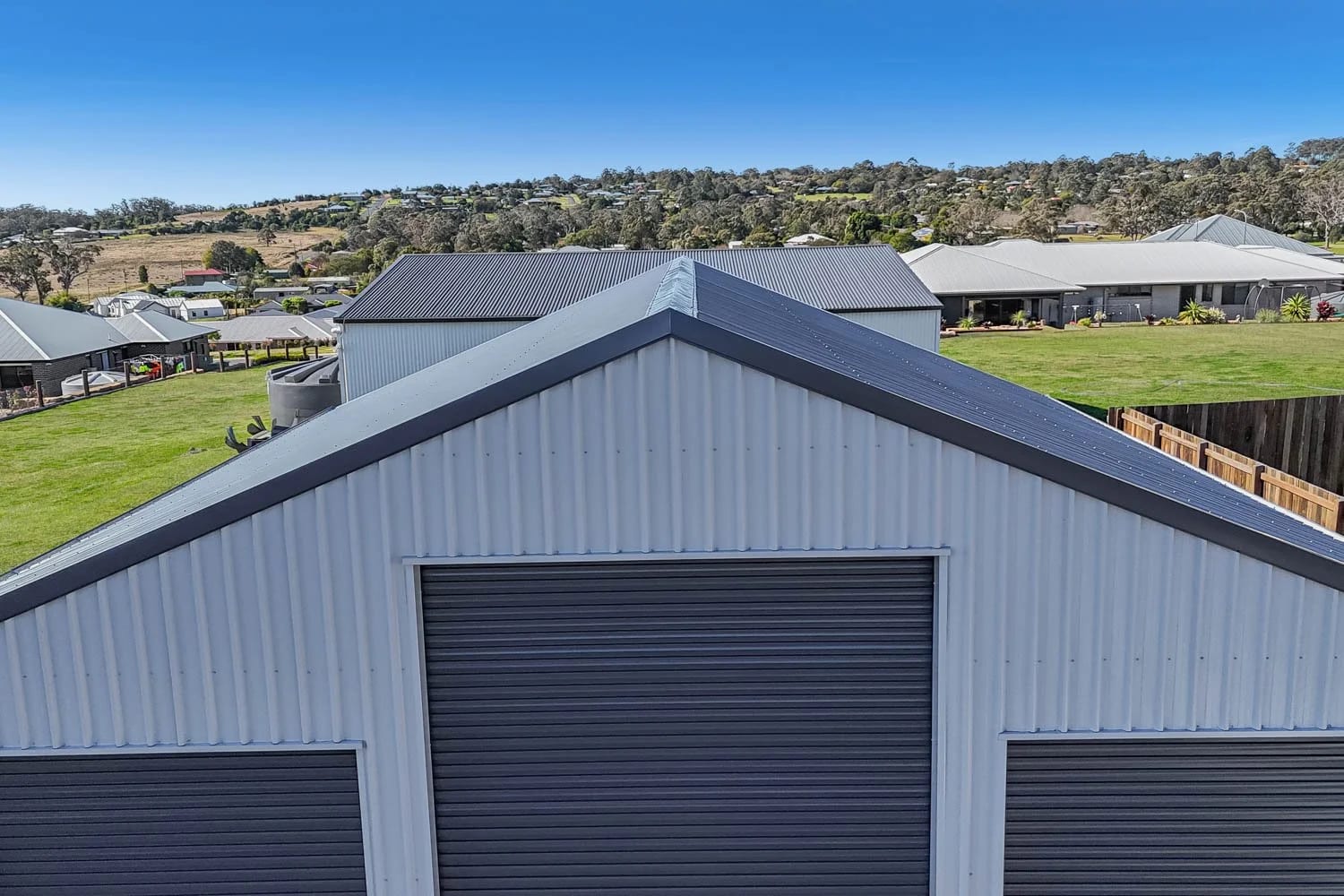Gable Roof — Triple Garage in Toowoomba