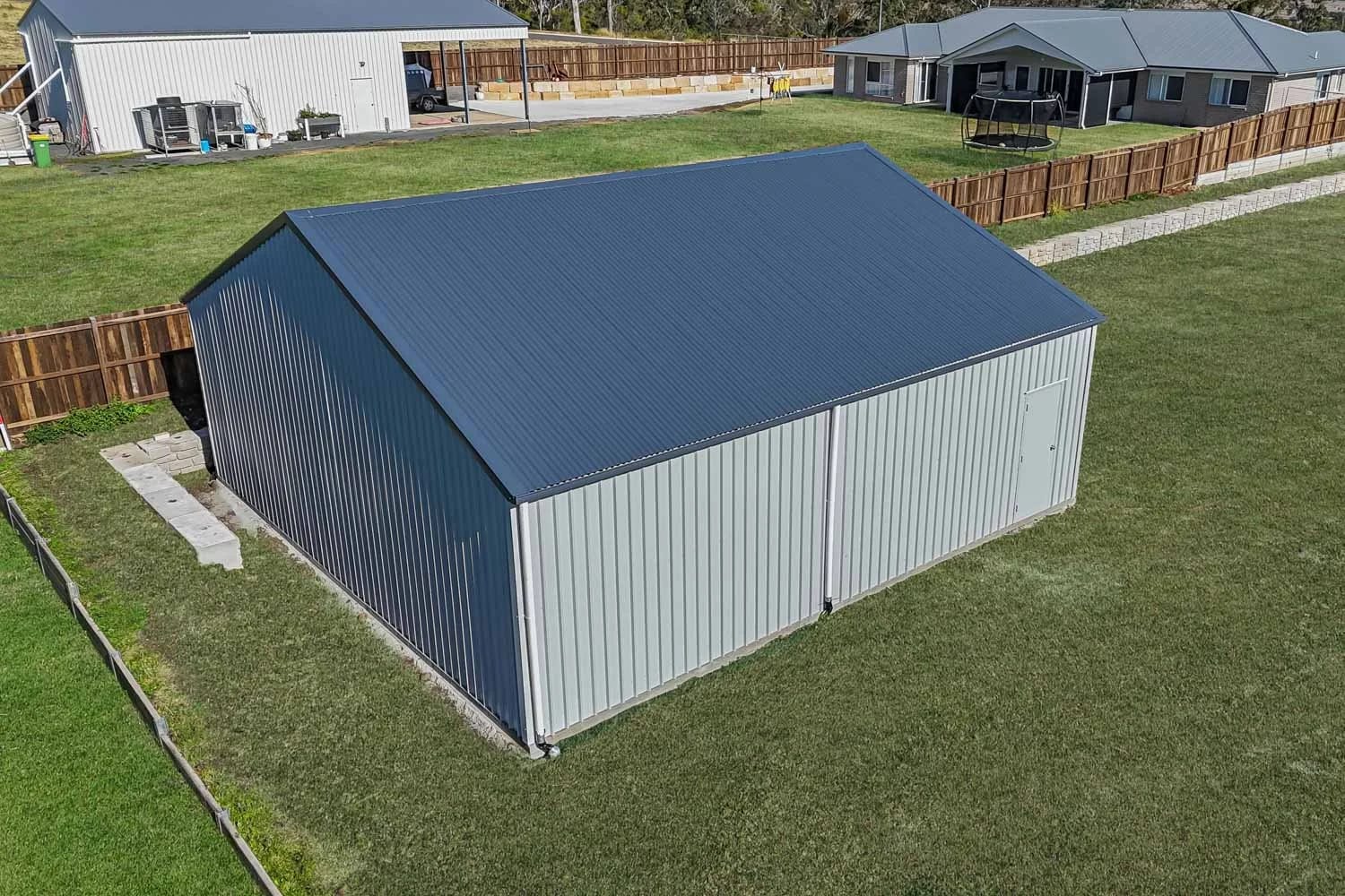 BlueScope Steel Frame — Triple Garage in Toowoomba