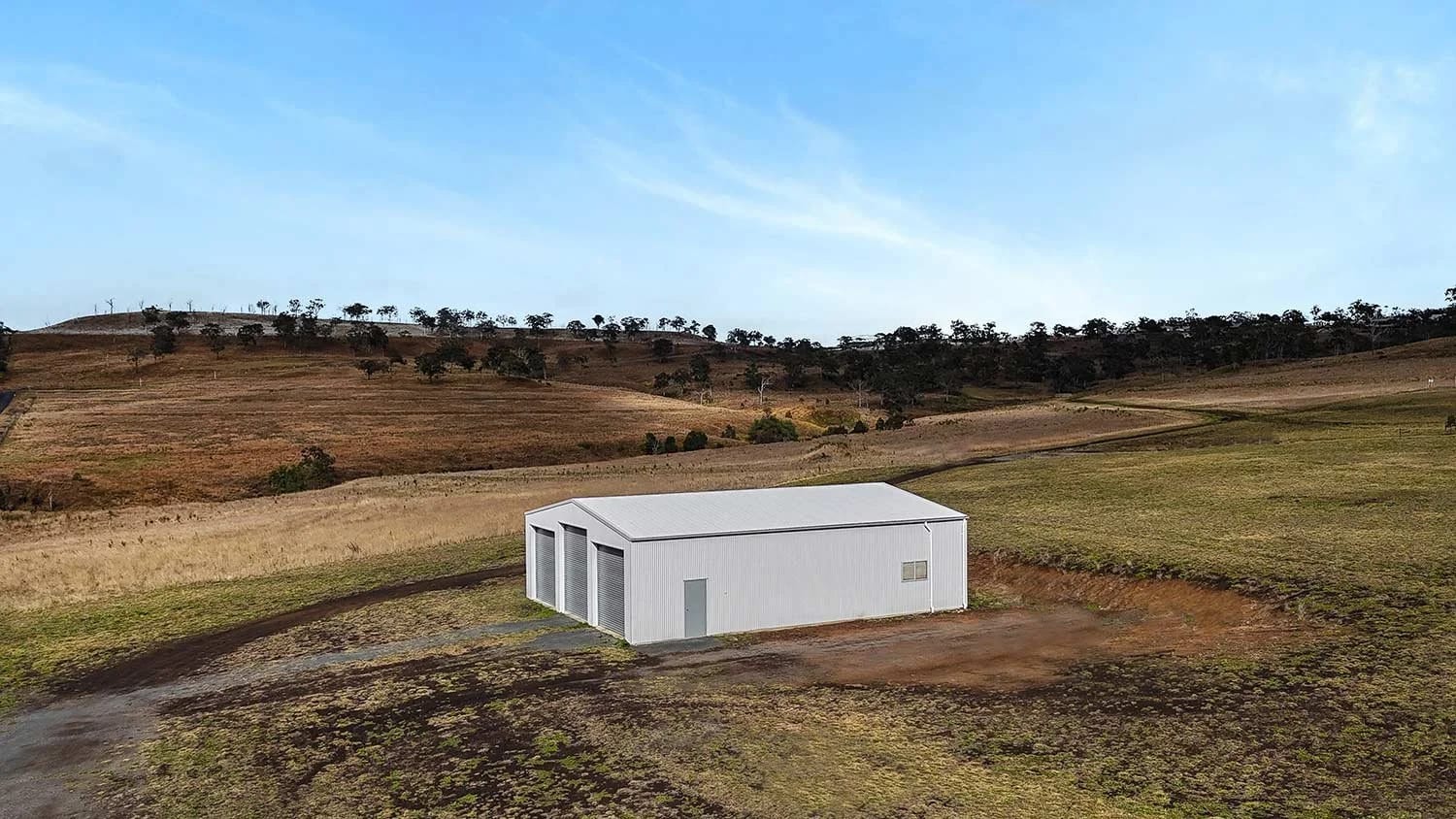 Three Entry Bays — Westbrook Farm Shed