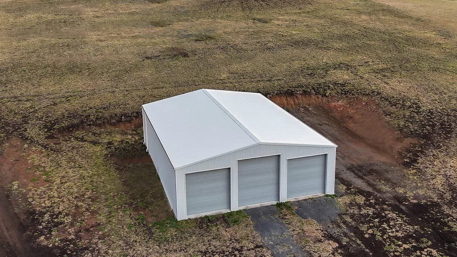 Sublime COLORBOND® Cladding — Westbrook Farm Shed
