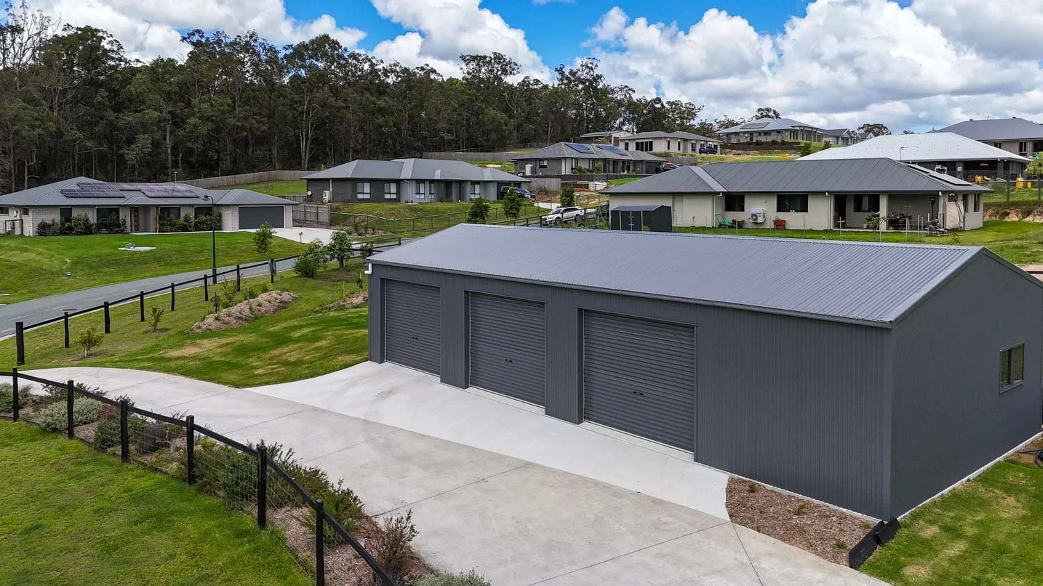 Generous Size — COLORBOND® Shed in Woodford