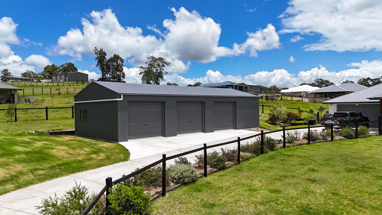 COLORBOND® Shed in Woodford