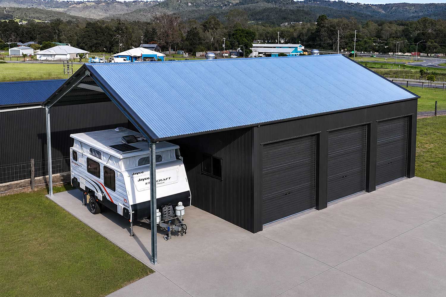 caravan shed in withcott near toowoomba
