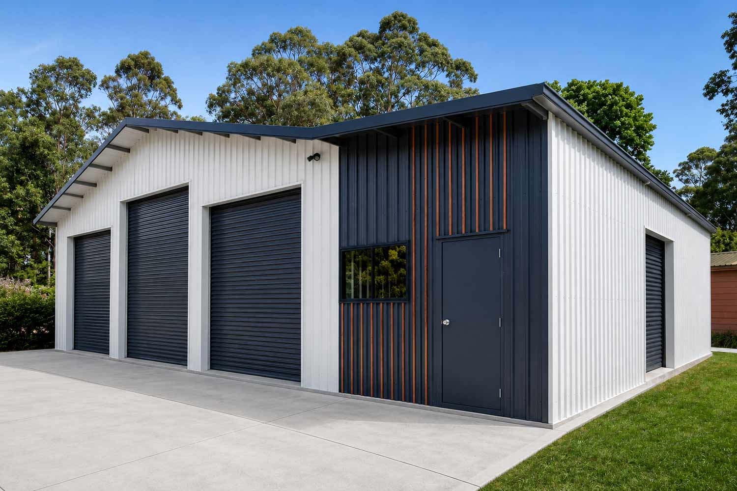 colorbond shed in toowoomba