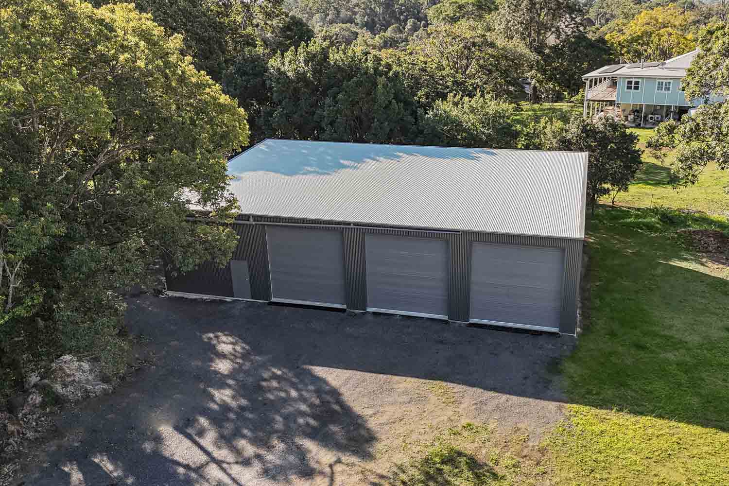 commercial shed on the sunshine coast