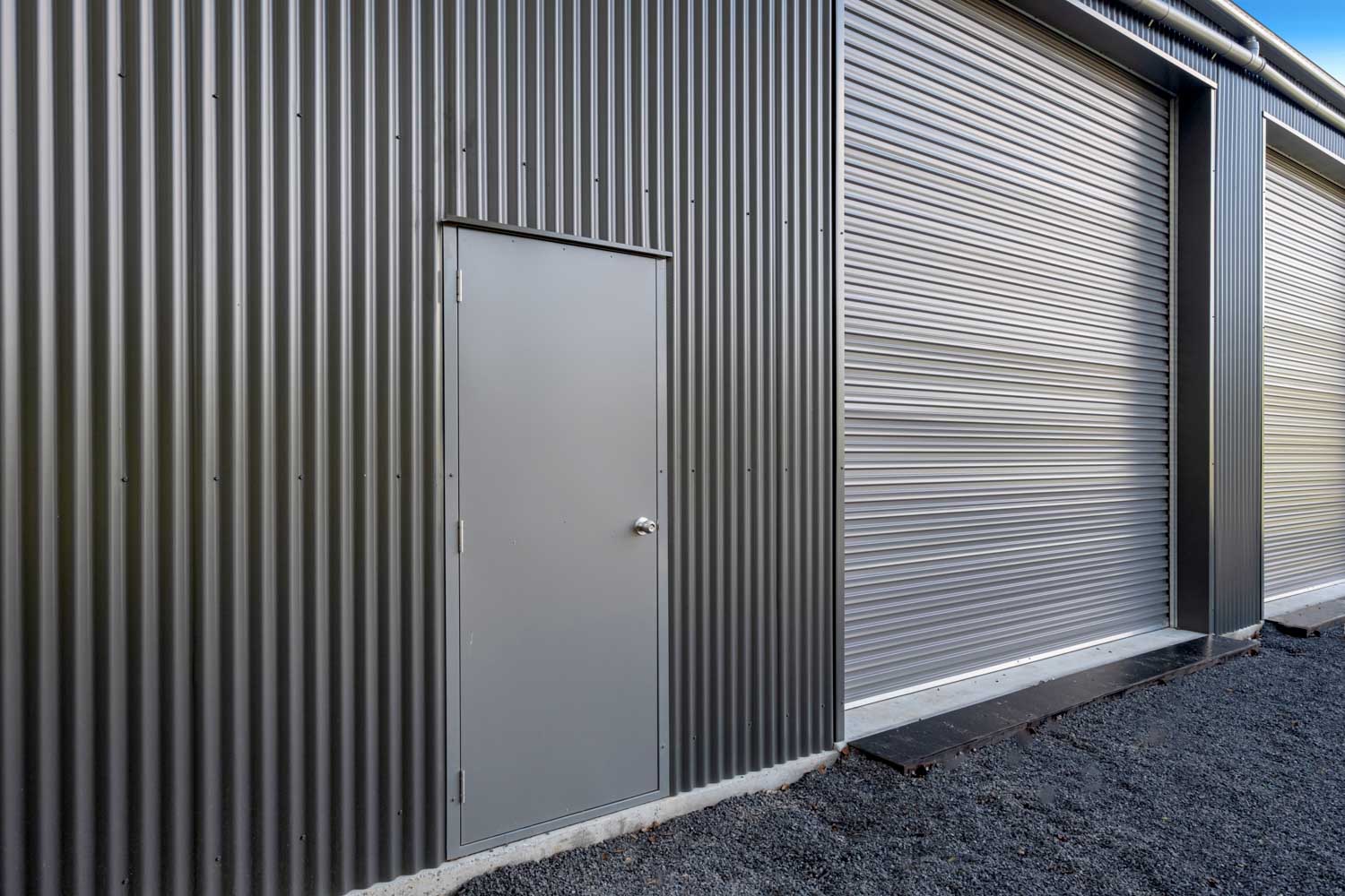 PA door on Sunny coast shed