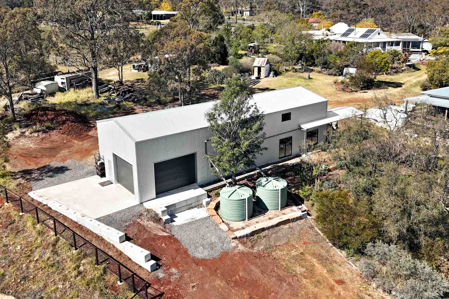 Custom Darling Heights Workshop Shed