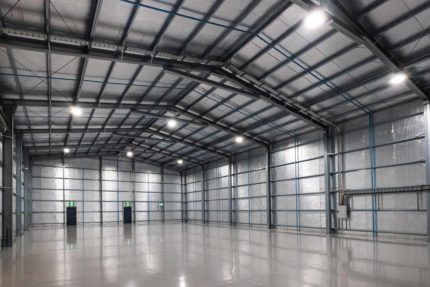 massive factory shed