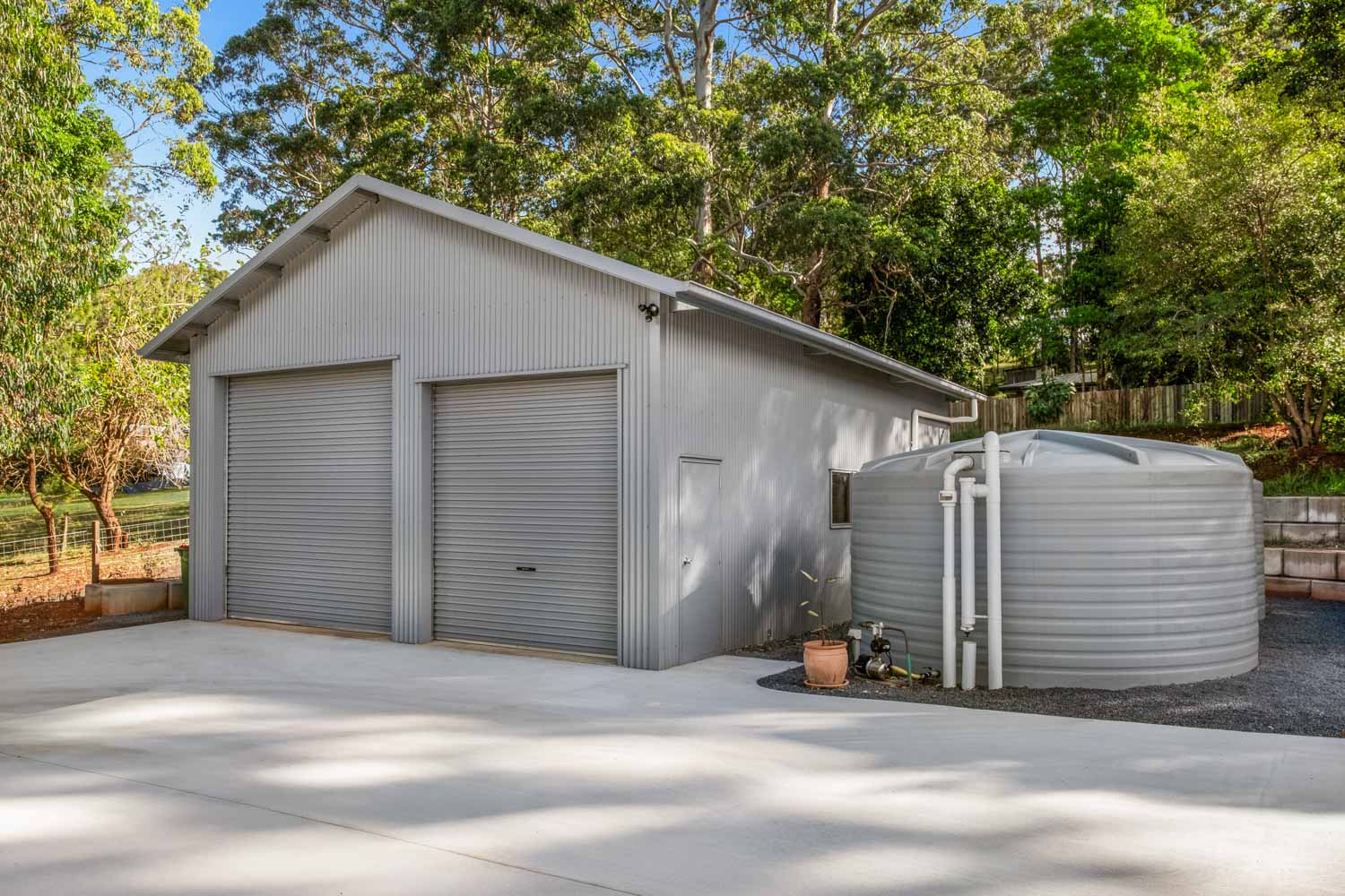 A Bluegum® Garage Shed in Cabarlah
