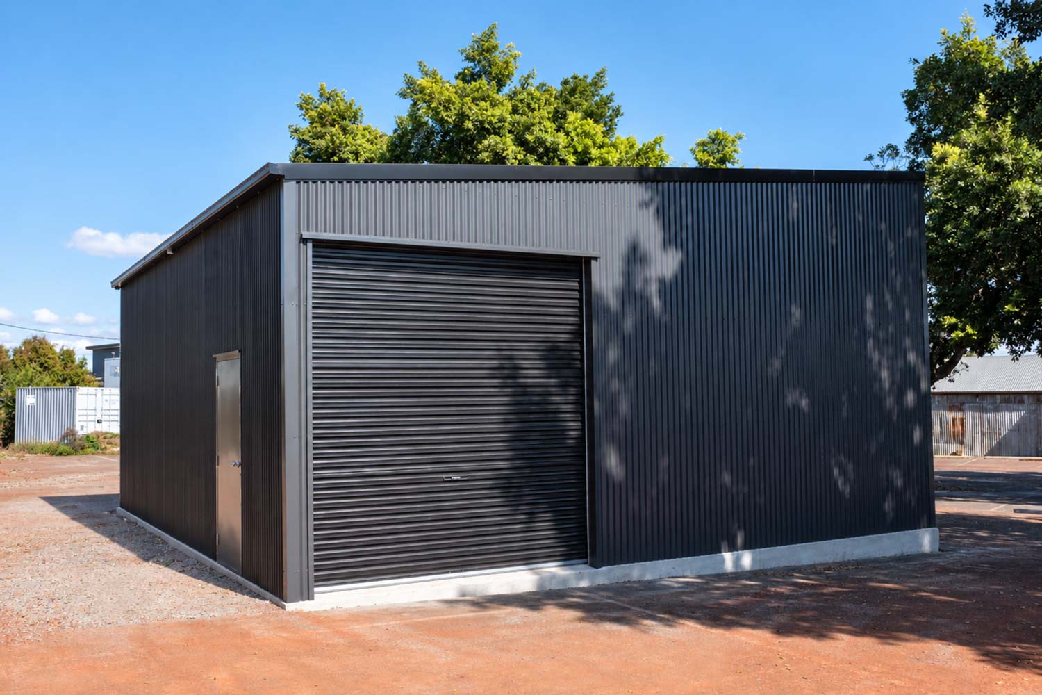 custom commercial shed in Harristown