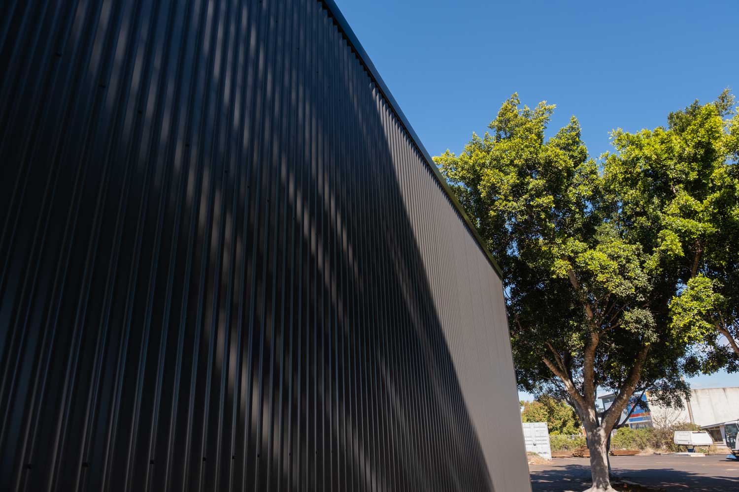 colorbond monument shed