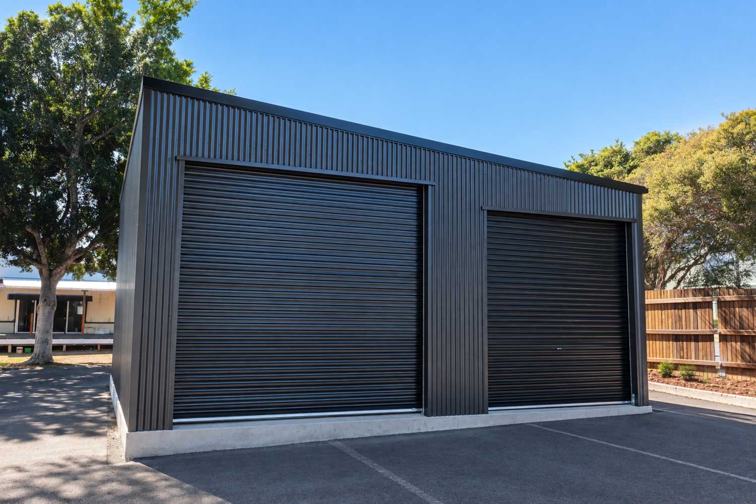skillion roof shed