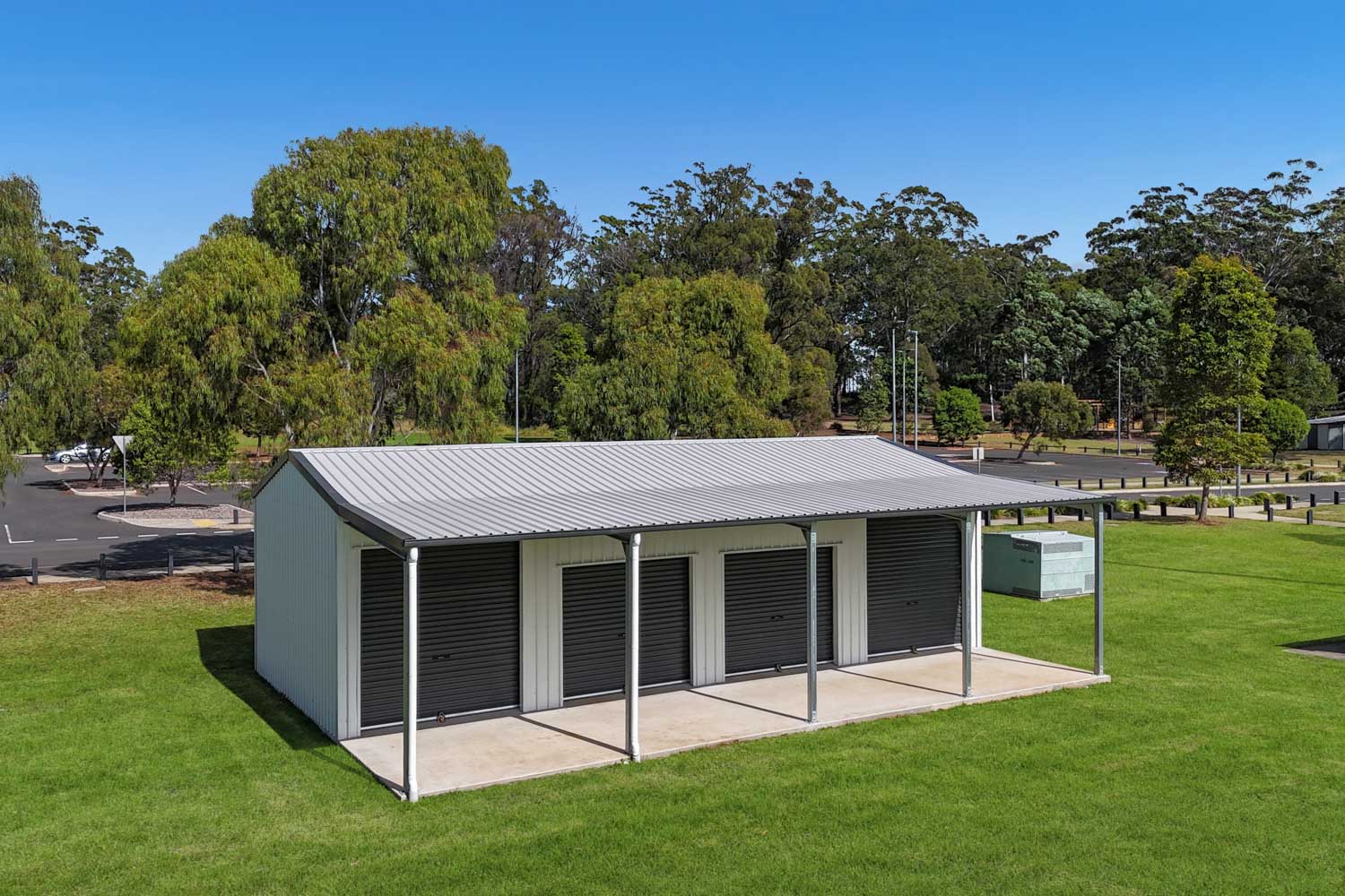 Stockman Sheds sports shed
