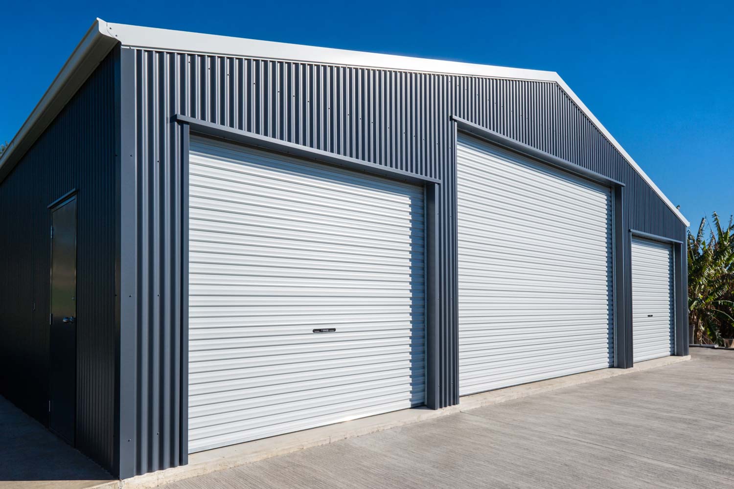 32MPa concrete slab under a shed