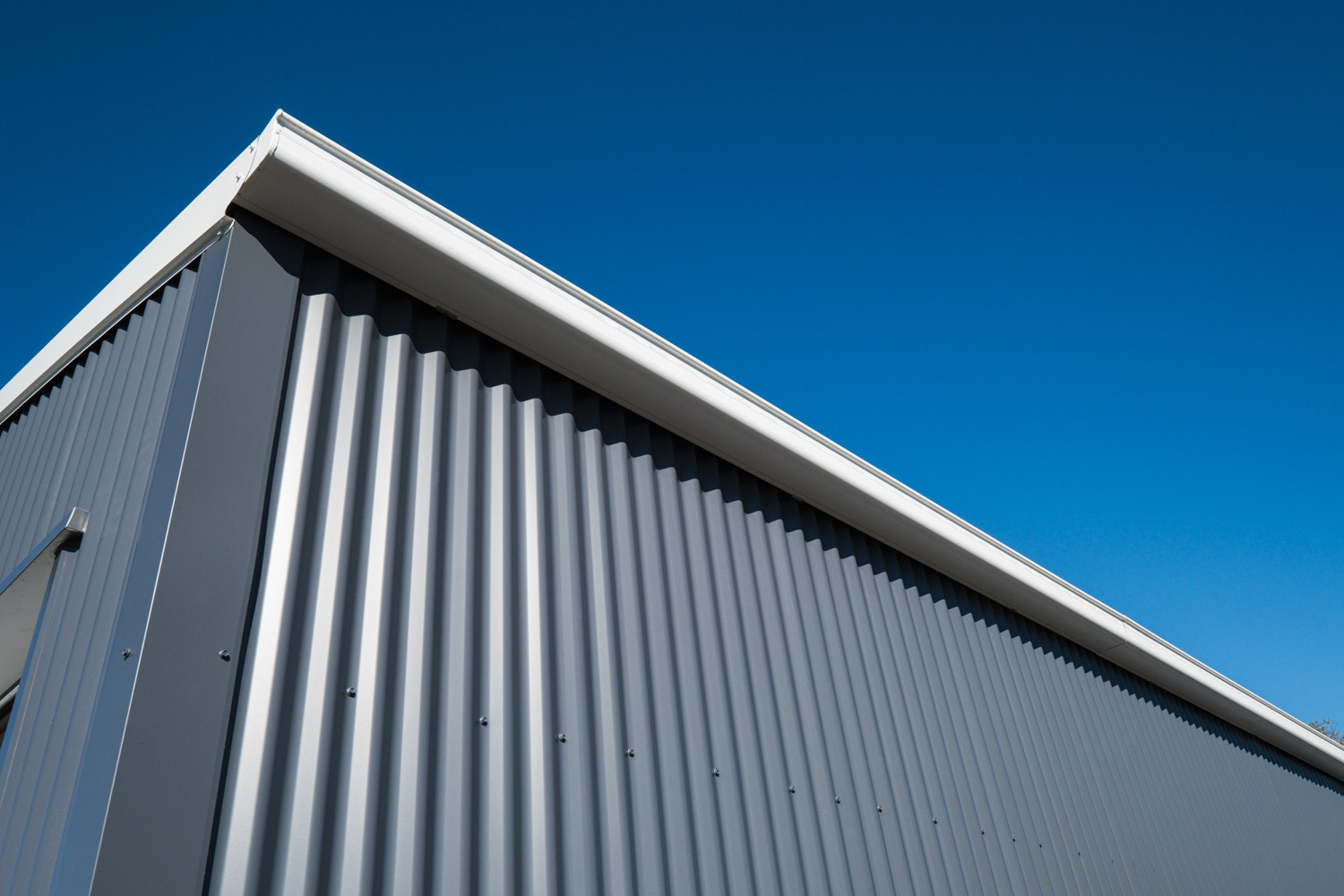 colorbond cladding on shed