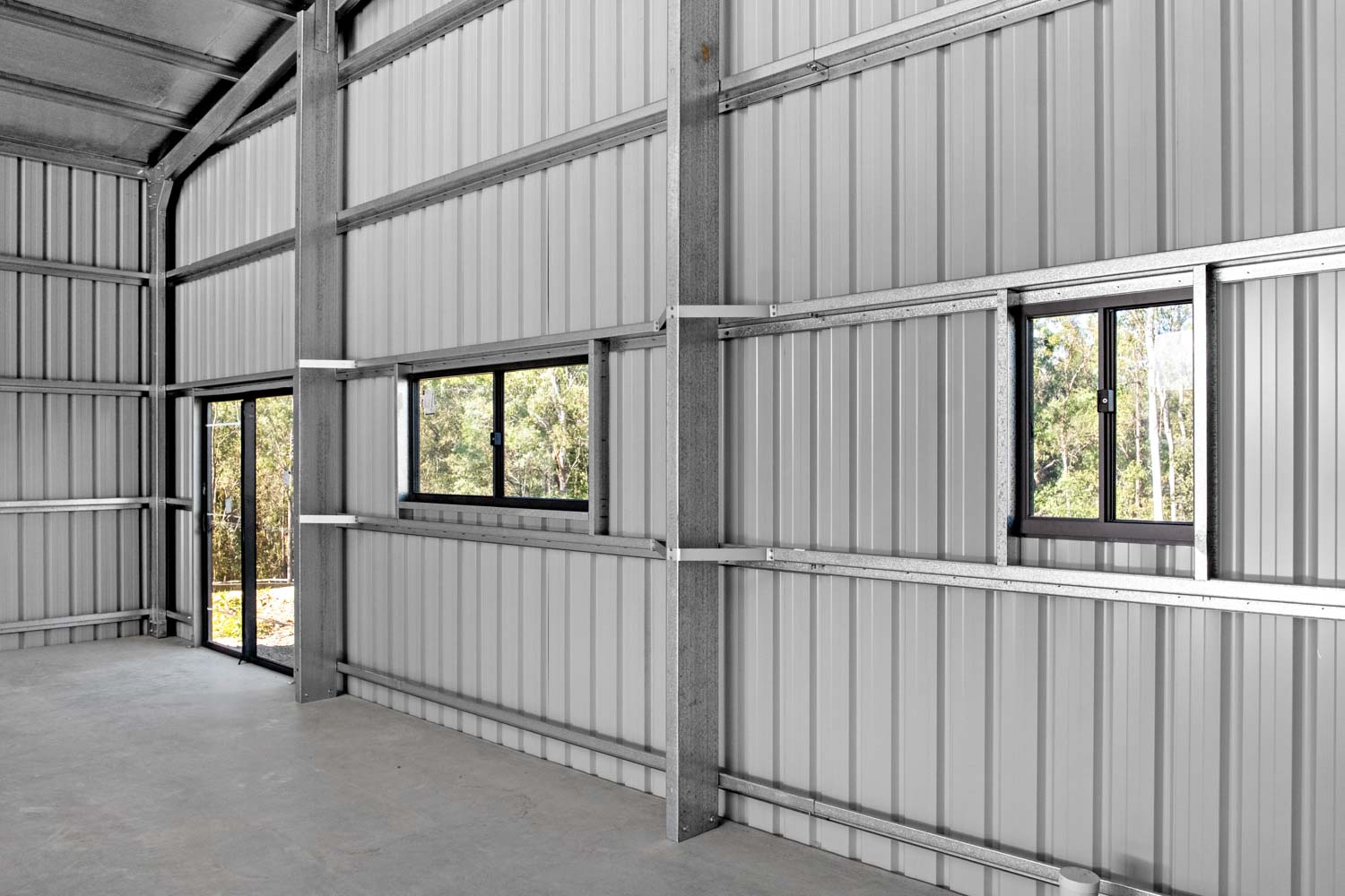 strong concrete slab