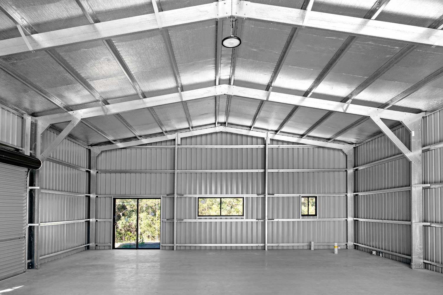 Ipswich bluescope steel shed