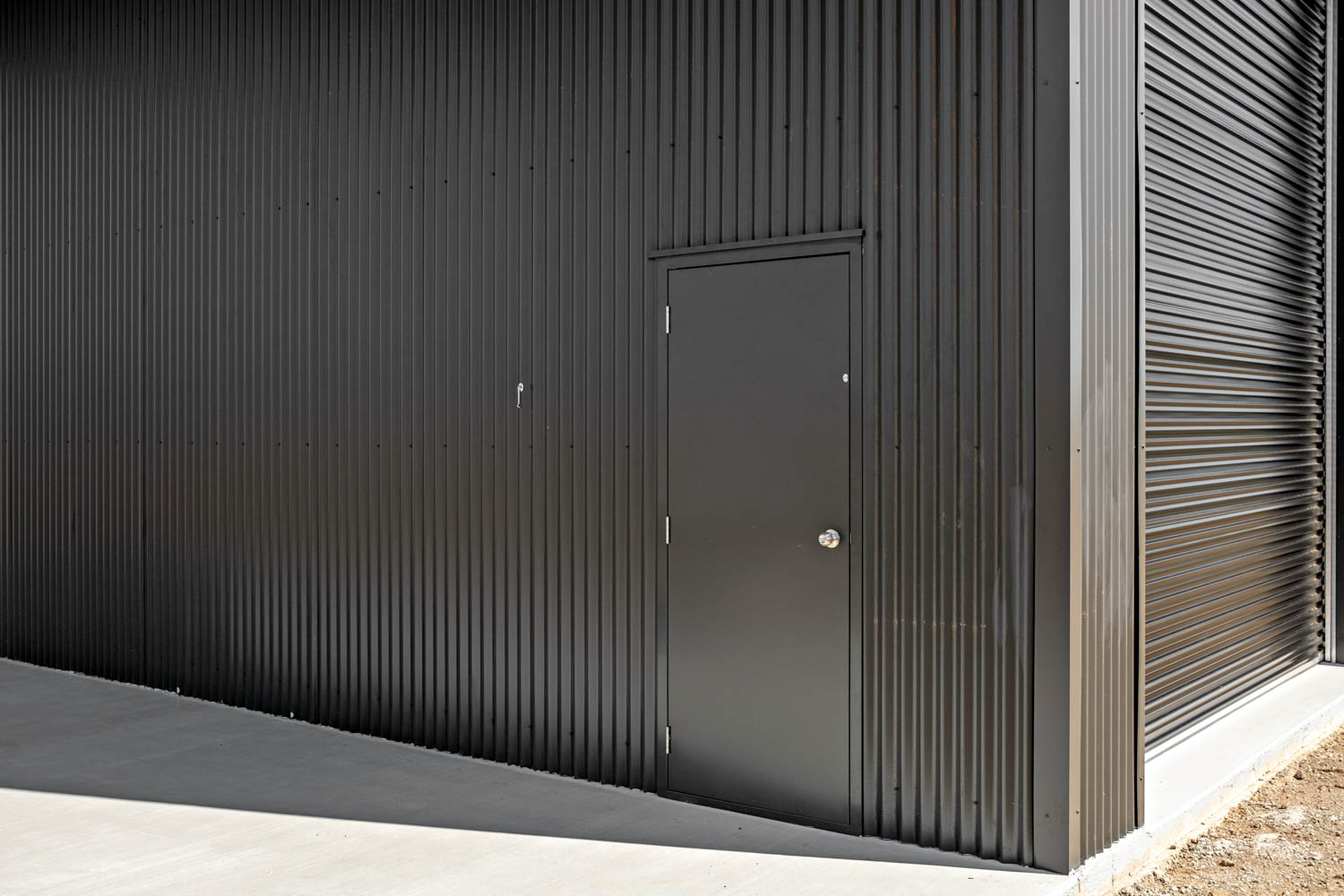 Larnec PA door on shed