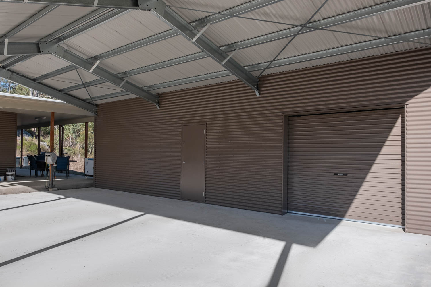 Larnec PA door on shed