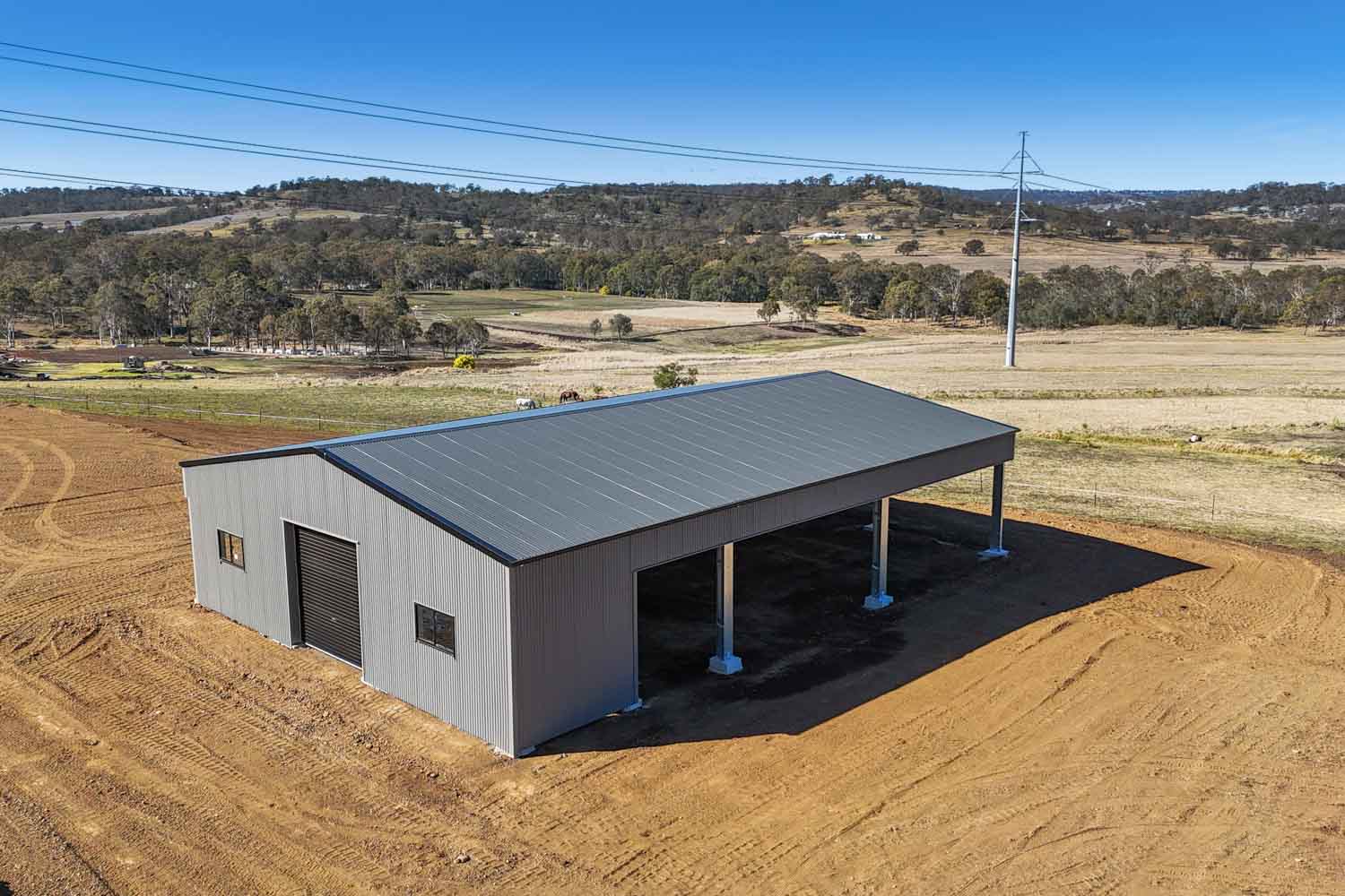 Open Bay Farm Shed in Preston