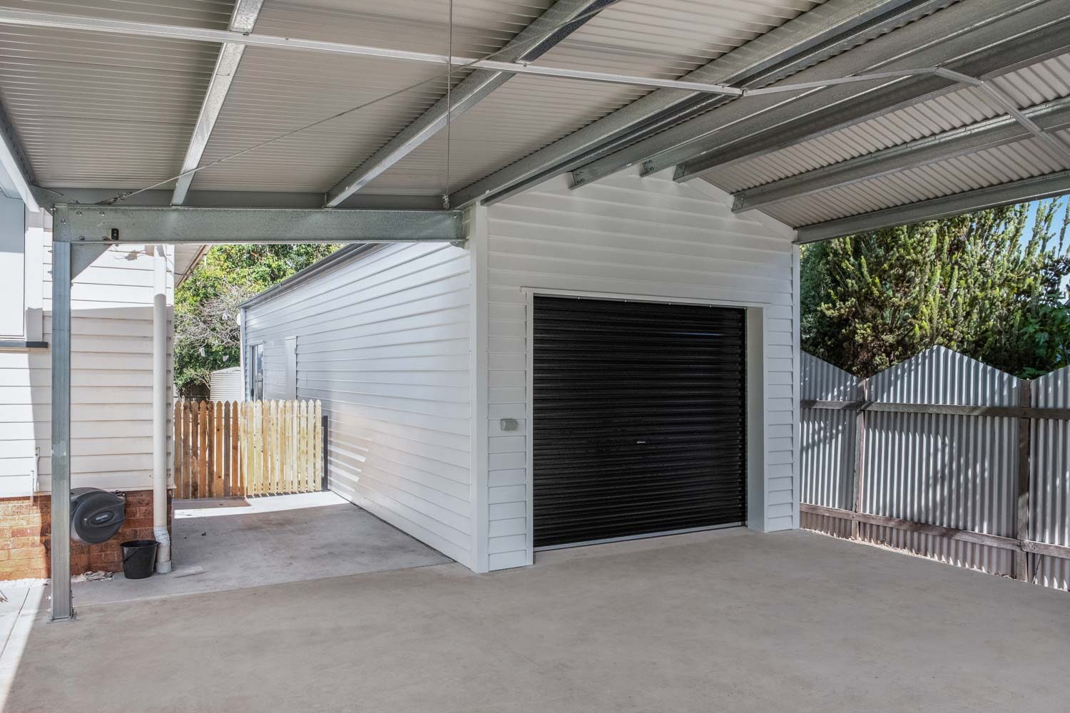 rangeville garaport designed for the block